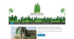 Desktop Screenshot of emeraldislandpakistan.com